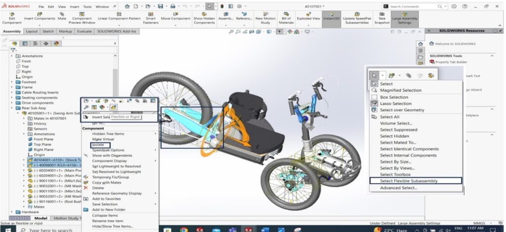 What’s New in SOLIDWORKS 2024-Flexible Subassembly
